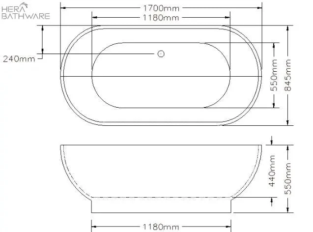 KOKO Free Standing Bathtub - Gloss Black 3 KOKO Free Standing Bathtub - Gloss Black - Image 3