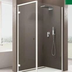 Kubix Door Only | Oceano -HERA BATHWARE kubix door only oceanomatte white900mm 823 843shower screenoceano 782254