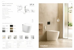 Lafeme Crawford Smart Toilet ST21 -HERA BATHWARE lafeme crawford smart toilet st21matte blacktoiletlafeme 627228
