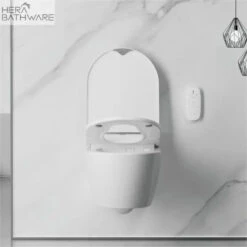 Lafeme SESTO Smart Toilet Wall Hung ST22 -HERA BATHWARE lafeme sesto smart toilet wall hung st22matte blacktoiletlafeme 203475