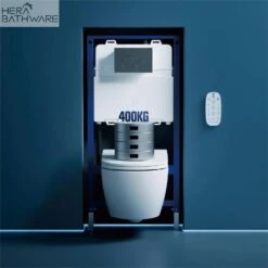 Lafeme SESTO Smart Toilet Wall Hung ST22 -HERA BATHWARE lafeme sesto smart toilet wall hung st22matte blacktoiletlafeme 900567