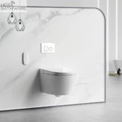 Lafeme SESTO Smart Toilet Wall Hung ST22 -HERA BATHWARE lafeme sesto smart toilet wall hung st22matte whitetoiletlafeme 278585