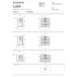 Lake 1 | 600mm Bathroom Free Standing Vanity -HERA BATHWARE lake 1 600mm bathroom free standing vanitysymphony topvanitiesmarquis 153446