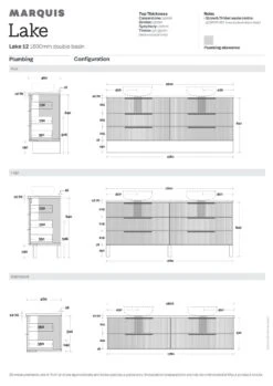 Lake 10/11/12 | 1800mm Bathroom Wall Hung Vanity 17 Lake 10/11/12 | 1800mm Bathroom Wall Hung Vanity -HERA BATHWARE lake 101112 1800mm bathroom wall hung vanitysymphony topcenter bowlvanitiesmarquis 310127