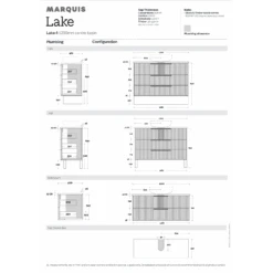 Lake 4/5/6 | 1200mm Bathroom Free Standing Vanity 12 Lake 4/5/6 | 1200mm Bathroom Free Standing Vanity -HERA BATHWARE lake 456 1200mm bathroom free standing vanitysymphony topcenter bowlvanitiesmarquis 569509