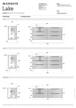Lake 7/8/9 | 1500mm Bathroom Wall Hung Vanity -HERA BATHWARE lake 789 1500mm bathroom wall hung vanitysymphony topcenter bowlvanitiesmarquis 191430