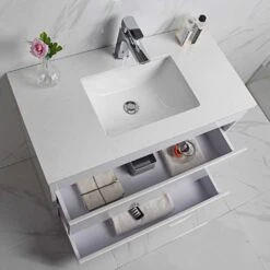 Leona Gloss White Free Standing Vanity - 750mm 12 Leona Gloss White Free Standing Vanity - 750mm -HERA BATHWARE leona gloss white free standing vanity 750mmvanitiesaulic 120244