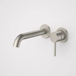 LIANO II 175mm Wall Basin/Bath Mixer Without Plate -HERA BATHWARE liano ii 175mm wall basinbath mixer without platebrushed nickelwall basin mixercaroma 510655