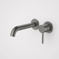 LIANO II 175mm Wall Basin/Bath Mixer Without Plate -HERA BATHWARE liano ii 175mm wall basinbath mixer without plategun metalwall basin mixercaroma 233760