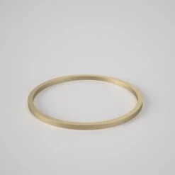 LIANO II 400mm Round Basin Dressing Ring | CAROMA -HERA BATHWARE liano ii 400mm round basin dressing ring caromabrushed brassbasin accessoriescaroma 691560