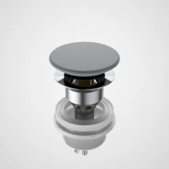 Liano II Ceramic Basin Pop-Up Waste | CAROMA 11 Liano II Ceramic Basin Pop-Up Waste | CAROMA -HERA BATHWARE liano ii ceramic basin pop up waste caromamatte greypop up wastecaroma 103363