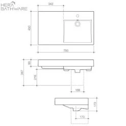 LIANO NEXUS Shroud For Wall Basin | CAROMA -HERA BATHWARE liano nexus shroud for wall basin caromashroudcaroma 215001