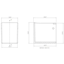 LIANO NEXUS Shroud For Wall Basin | CAROMA -HERA BATHWARE liano nexus shroud for wall basin caromashroudcaroma 362484