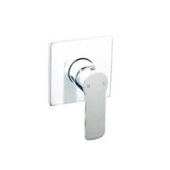 Liberty Shower Mixer - Chrome & White