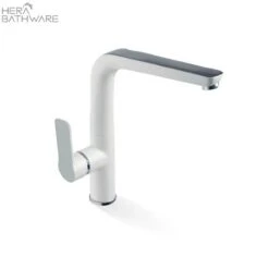 Liberty Sink Mixer - Chrome & White