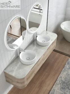 LILAC Above Counter Basin -HERA BATHWARE lilac above counter basinmatte whitebasinaulic 368528