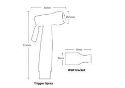 Linkware - Bidet Trigger Spray With Dual Check Valve 15 Linkware - Bidet Trigger Spray With Dual Check Valve -HERA BATHWARE linkware bidet trigger spray with dual check valvewhitetoiletslinkware 175265