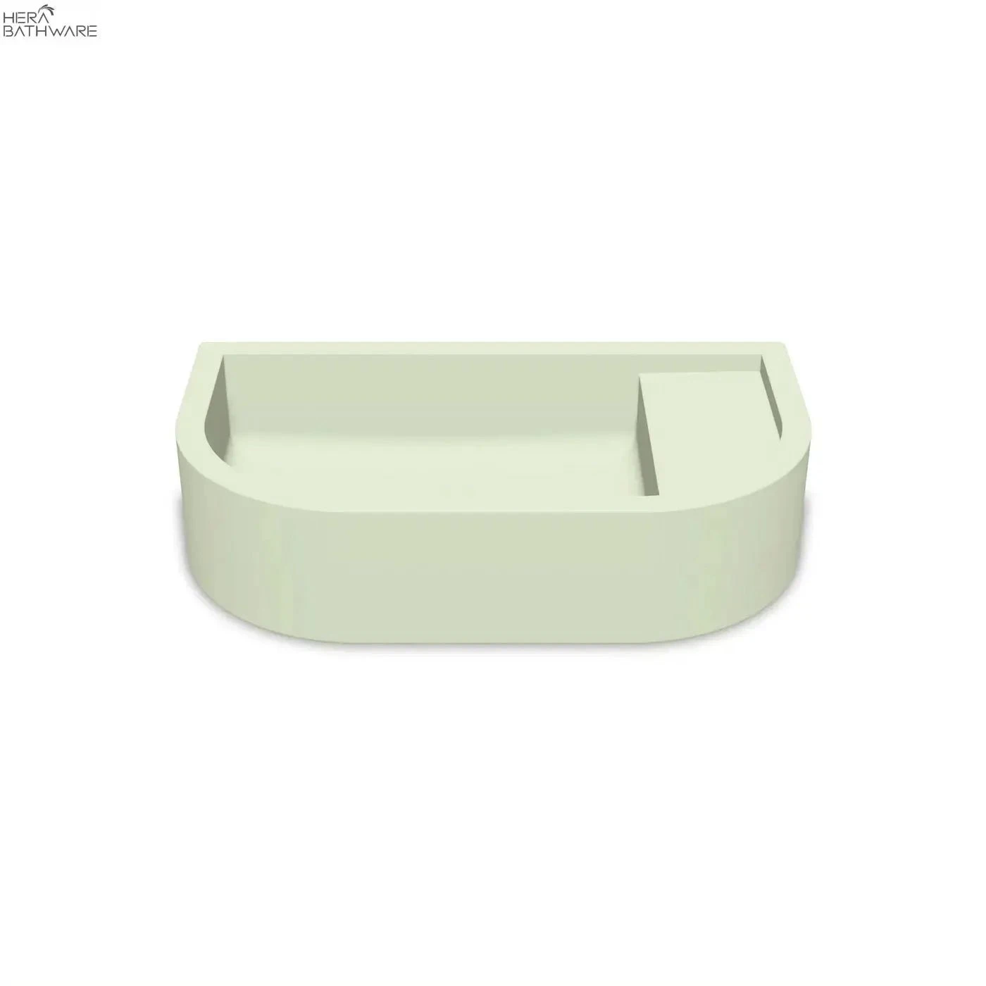 Loop 02 Basin - Overflow - Surface Mount Mint 2 Loop 02 Basin - Overflow - Surface Mount Mint - Image 2