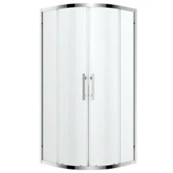 Louve Curved Slider Shower Screen | Oceano