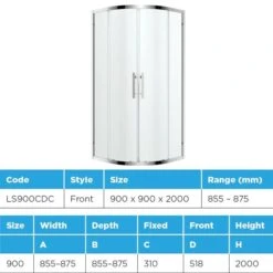 Louve Curved Slider Shower Screen | Oceano 13 Louve Curved Slider Shower Screen | Oceano -HERA BATHWARE louve curved slider shower screen oceano900x900mmchromeshower screenoceano 825325