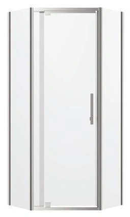 Louve Neo Angle Diamond Pivot Shower Screen | Oceano 1 Louve Neo Angle Diamond Pivot Shower Screen | Oceano