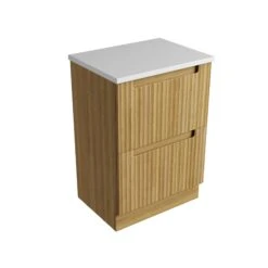 Lovina Floor Standing 600-1800mm -HERA BATHWARE lovina floor standing 600 1800mmcabinet pure white flat stone top600mmvanitiesaulic 236275