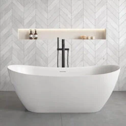 Luka Bath Tub Freestanding 1700mm | Oceano