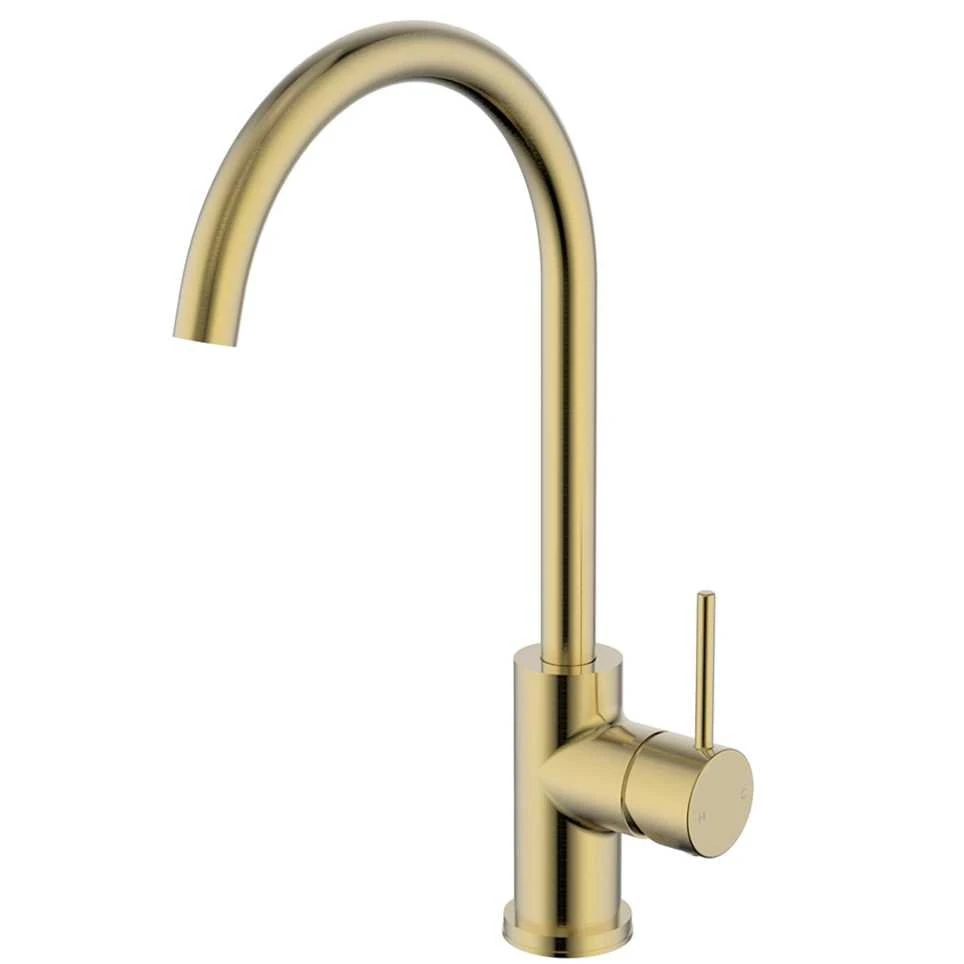 LUNA Kitchen Mixer - Brushed Gold 1 LUNA Kitchen Mixer - Brushed Gold