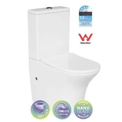 LYON Tornado Rimless Back To Wall Toilet Suite