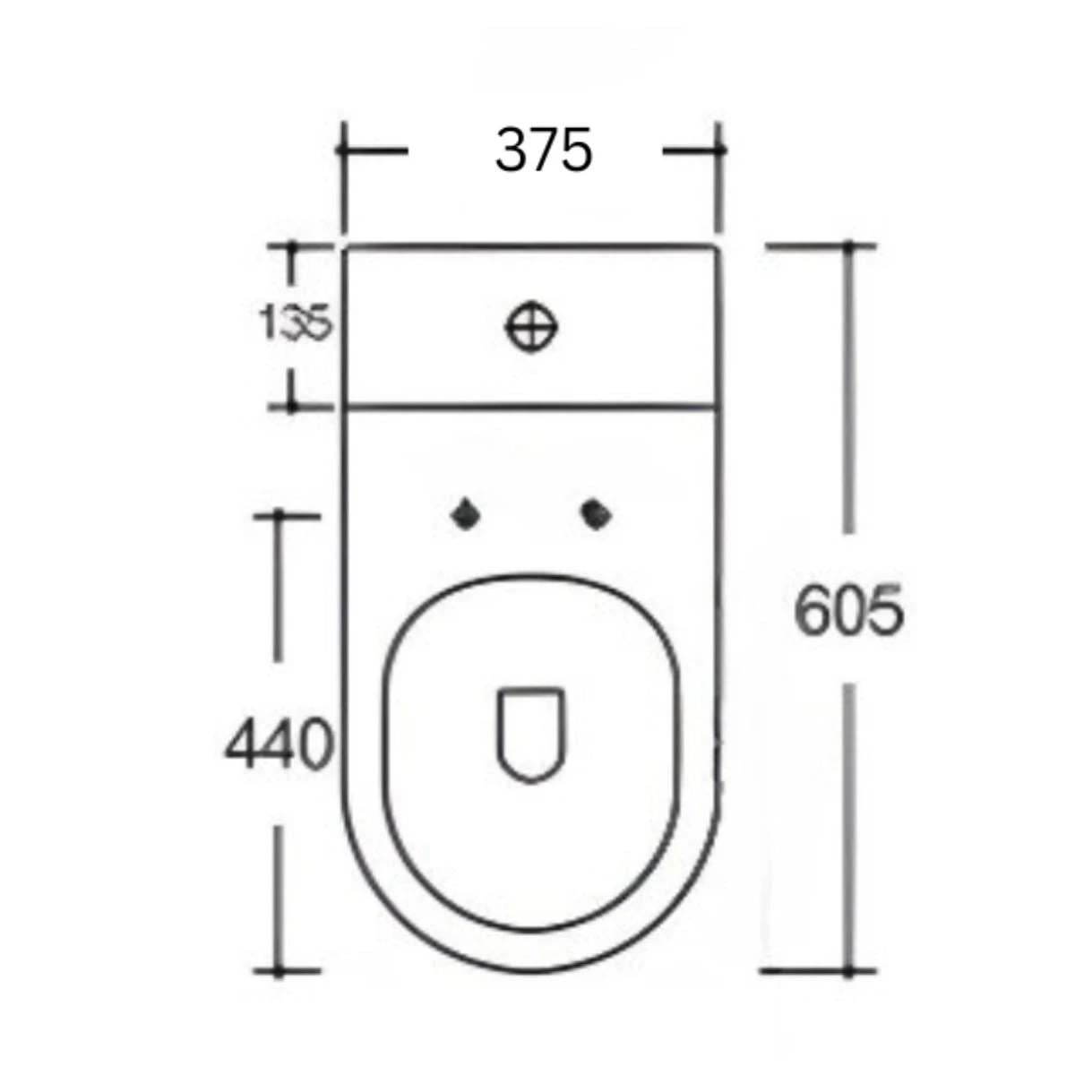 Manor Rimless Wall Face Suite With Soft Close Seat 4 Manor Rimless Wall Face Suite With Soft Close Seat - Image 4