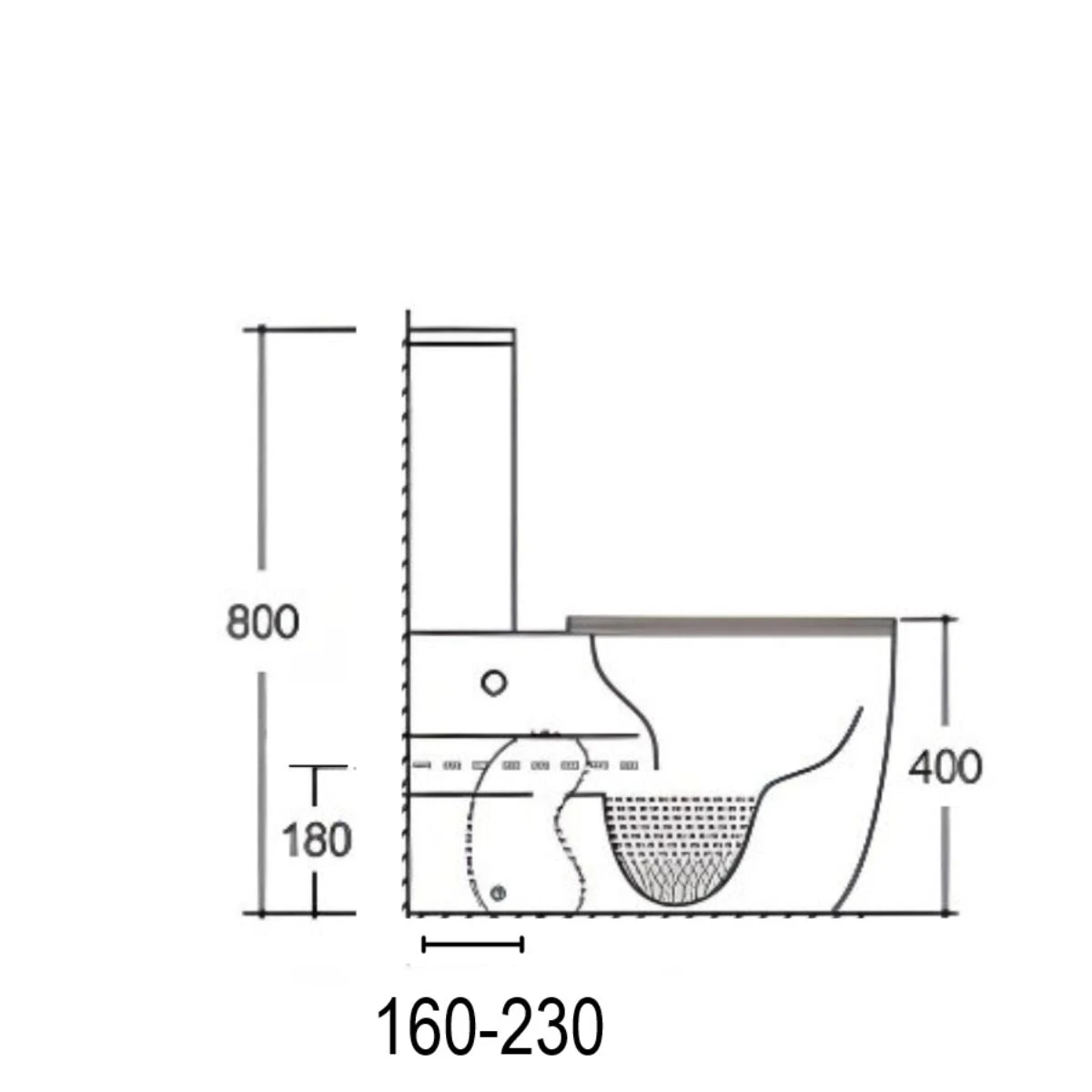 Manor Rimless Wall Face Suite With Soft Close Seat 5 Manor Rimless Wall Face Suite With Soft Close Seat - Image 5