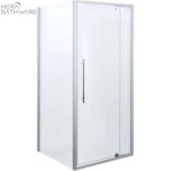 Marbletrend Flinders Semi Pivot Door Chrome