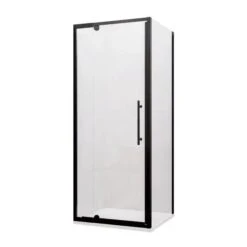 Marbletrend Flinders Semi Pivot Door Matte Black