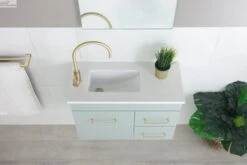 Mariner | Compact 600mm Bathroom Vanity -HERA BATHWARE mariner compact 600mm bathroom vanitypiccolo under counter basin 0 tapwall hungvanitiesmarquis 159408