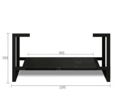 Marlo Vanity Legs Only - Matte Black 9 Marlo Vanity Legs Only - Matte Black -HERA BATHWARE marlo vanity legs only matte blackmatte black600mmvanitiesotti 276157