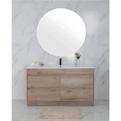 Max Timber Look Free Standing Vanity 600mm -HERA BATHWARE max timber look free standing vanity 600mmvanitiesaulic 258345