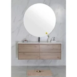 Max Timber Look Wall Hung Vanity 600mm -HERA BATHWARE max timber look wall hung vanity 600mmvanitiesaulic 485773