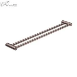 MECCA CARE 25MM GRAB DOUBLE TOWEL RAIL 900MM 10 MECCA CARE 25MM GRAB DOUBLE TOWEL RAIL 900MM -HERA BATHWARE mecca care 25mm grab double towel rail 900mmbrushed bronzegrab double railnero tapware 585405