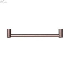 MECCA CARE 25MM GRAB RAIL 450MM -HERA BATHWARE mecca care 25mm grab rail 450mmbrushed bronzegrab railnero tapware 324160
