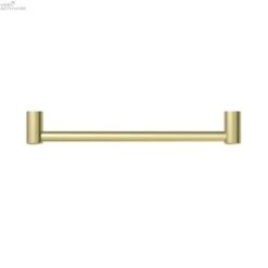 MECCA CARE 25MM GRAB RAIL 450MM -HERA BATHWARE mecca care 25mm grab rail 450mmbrushed goldgrab railnero tapware 564045