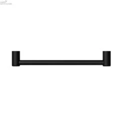 MECCA CARE 25MM GRAB RAIL 450MM -HERA BATHWARE mecca care 25mm grab rail 450mmmatte blackgrab railnero tapware 735033