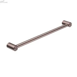 MECCA CARE 25MM GRAB TOWEL RAIL 600MM -HERA BATHWARE mecca care 25mm grab towel rail 600mmbrushed bronzegrab railnero tapware 601776