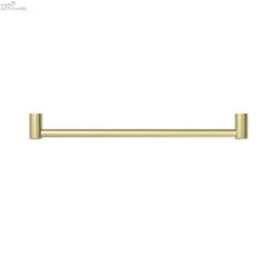 MECCA CARE 25MM GRAB TOWEL RAIL 600MM -HERA BATHWARE mecca care 25mm grab towel rail 600mmbrushed goldgrab railnero tapware 423664