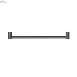 MECCA CARE 25MM GRAB TOWEL RAIL 600MM -HERA BATHWARE mecca care 25mm grab towel rail 600mmgun metalgrab railnero tapware 422564