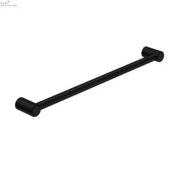 MECCA CARE 25MM GRAB TOWEL RAIL 600MM -HERA BATHWARE mecca care 25mm grab towel rail 600mmmatte blackgrab railnero tapware 658450
