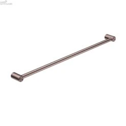 MECCA CARE 25MM GRAB TOWEL RAIL 900MM -HERA BATHWARE mecca care 25mm grab towel rail 900mmbrushed bronzegrab railnero tapware 593304