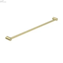 MECCA CARE 25MM GRAB TOWEL RAIL 900MM -HERA BATHWARE mecca care 25mm grab towel rail 900mmbrushed goldgrab railnero tapware 359441