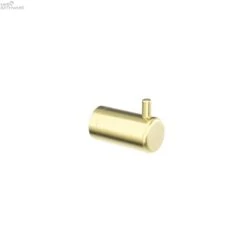 Mecca Care 25mm Wall Hook -HERA BATHWARE mecca care 25mm wall hookbrushed goldrobe hooksnero tapware 709518