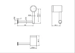 Mecca Care Heavy Duty Toilet Roll Holder 29 Mecca Care Heavy Duty Toilet Roll Holder -HERA BATHWARE mecca care heavy duty toilet roll holdergun metaltoilet roll holdernero tapware 532380