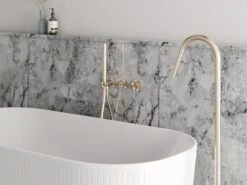 MECCA Floor Mount Bath Spout Only